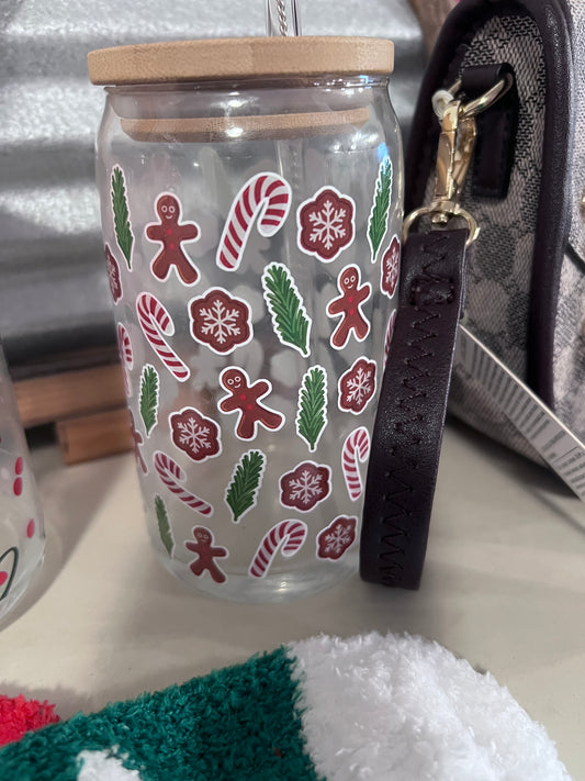 Mini Gingerbread Drinking Glass