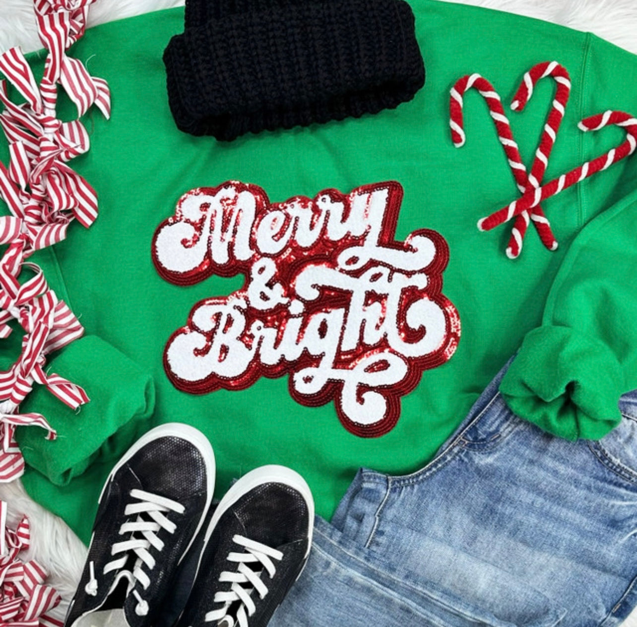 Merry and Bright Crewneck