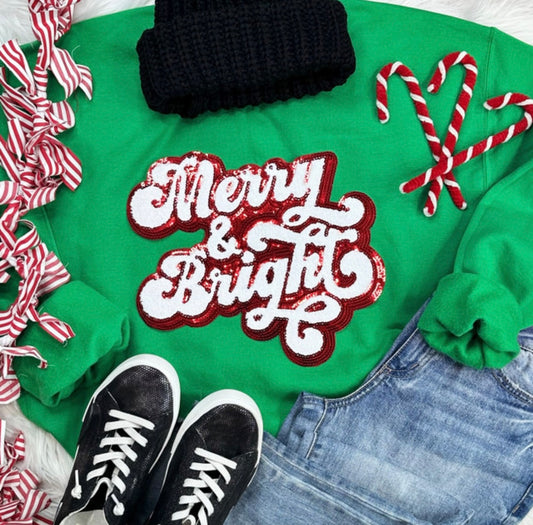 Merry and Bright Crewneck