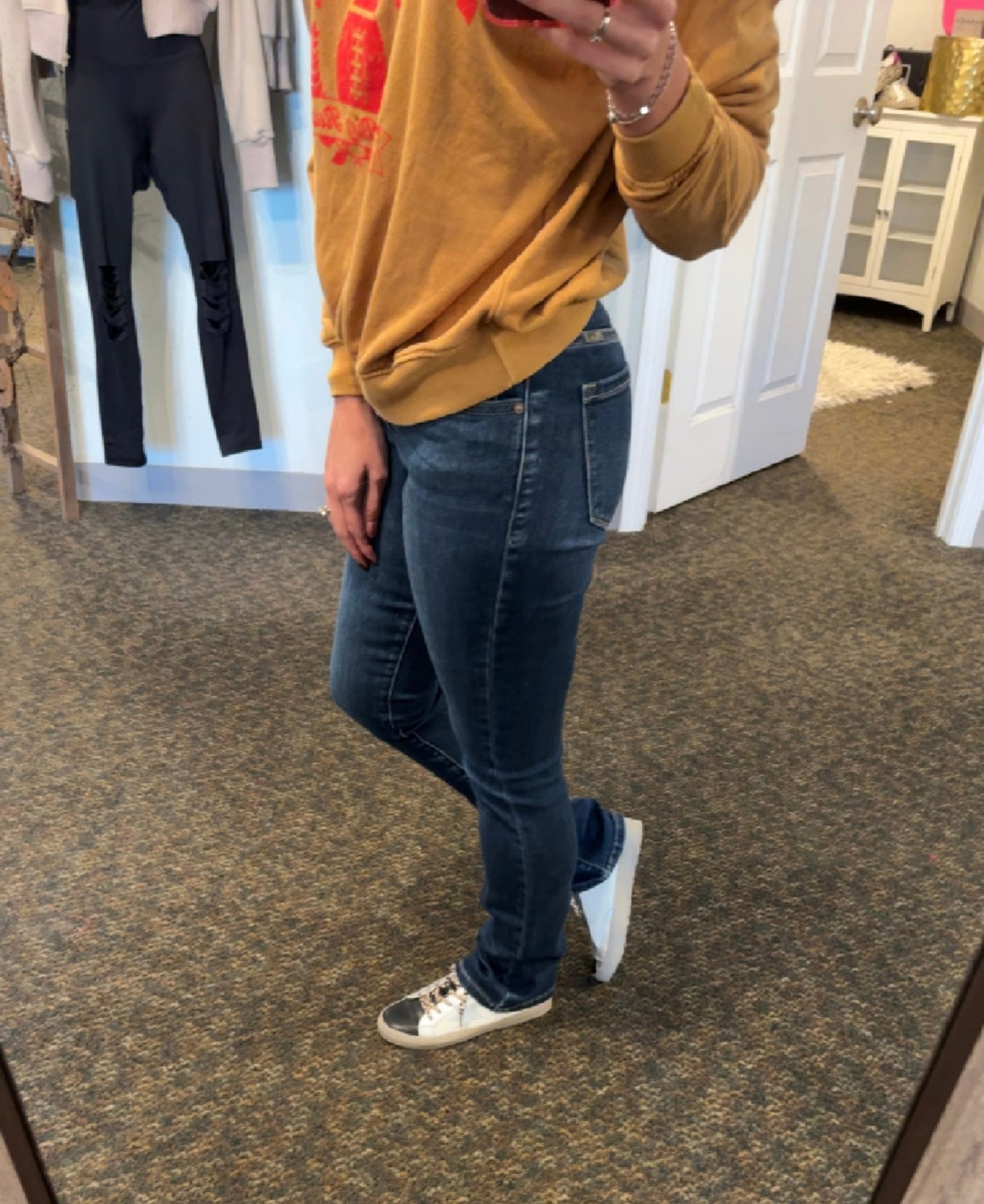 LMB Ready for Fall High Rise Bootcut Jeans