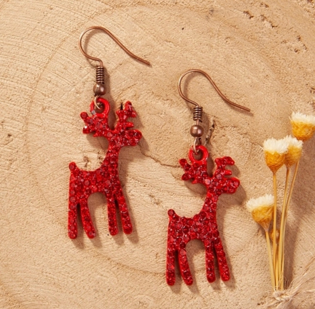 Hello Rudolph Earrings