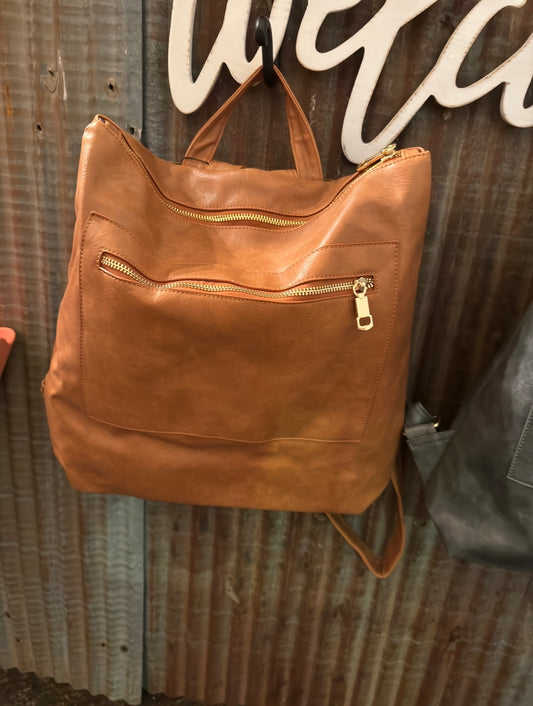 The Autumn Trends Backpack-Camel